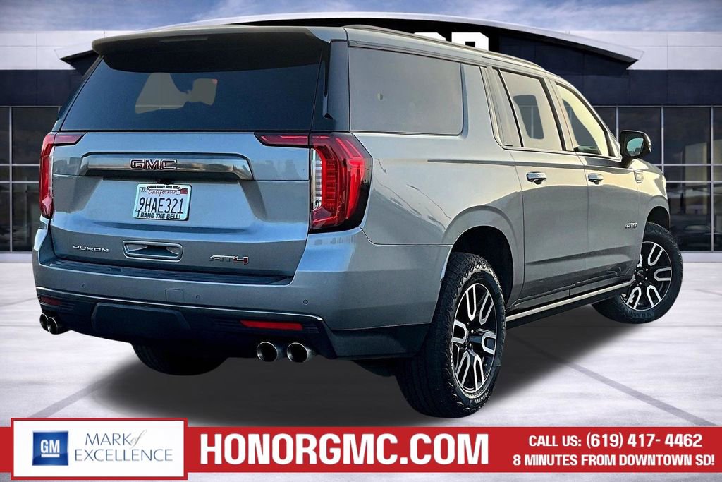 Used 2023 GMC Yukon XL AT4 w/ Technology Package image 6
