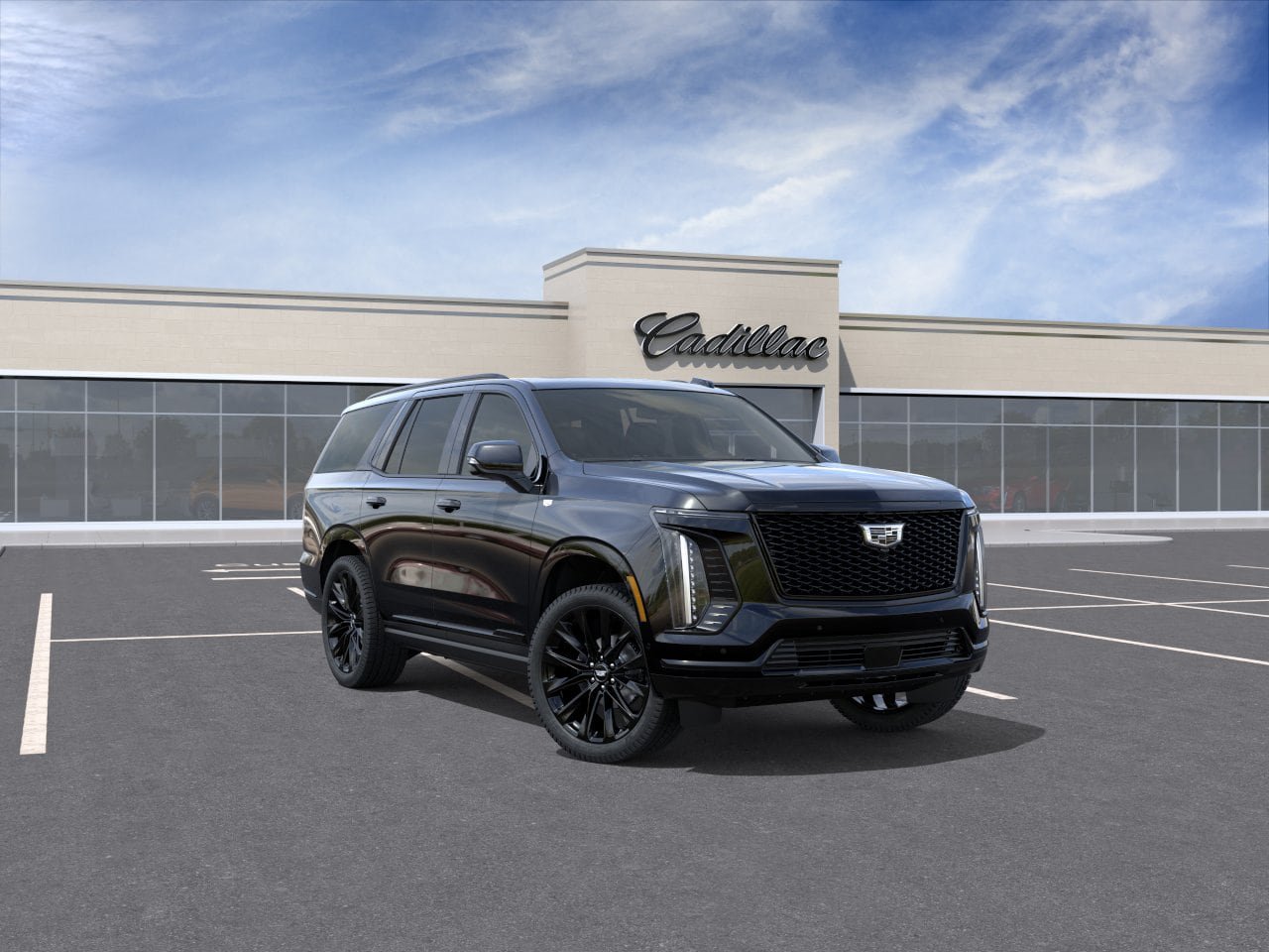 New 2026 Cadillac Escalade Platinum Sport w/ LPO, ONYX Package AWD/4WD image 1