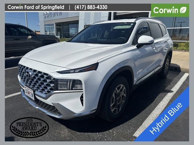 Used 2022 Hyundai Santa Fe Blue