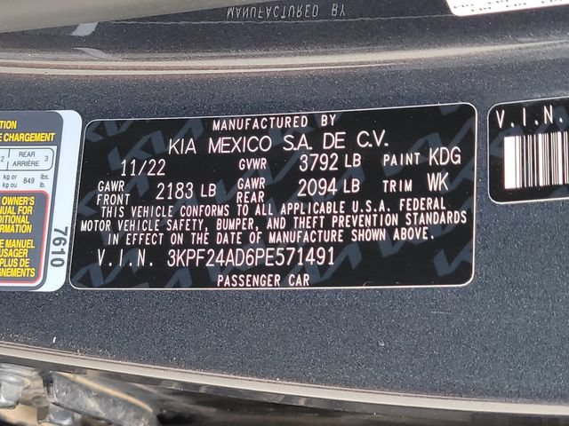 Certified 2023 Kia Forte LXS FWD image 19