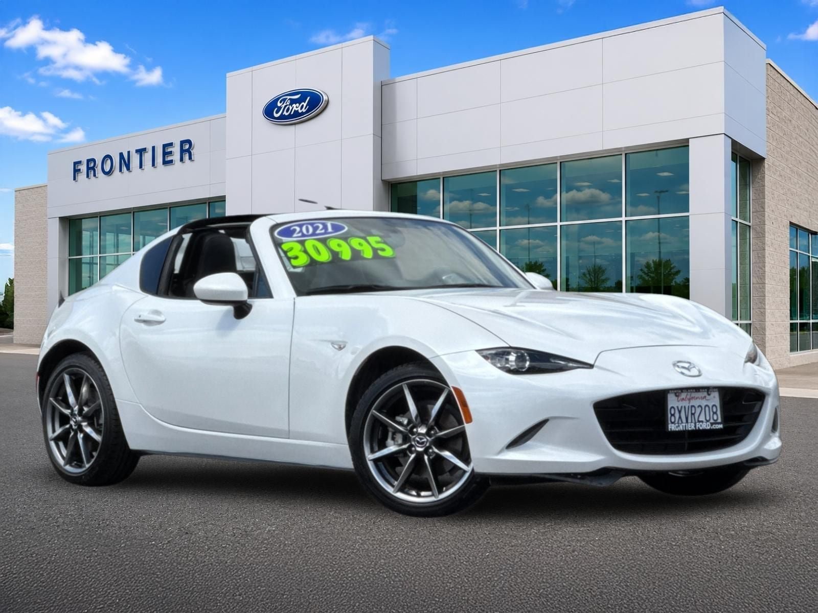 Used 2021 MAZDA MX-5 Miata RF Grand Touring RWD image 1