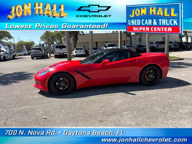 Used 2015 Chevrolet Corvette Stingray Convertible w/ 2LT Preferred Equipment Group RWD image 3