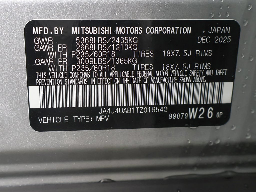 New 2026 Mitsubishi Outlander ES AWD/4WD image 54