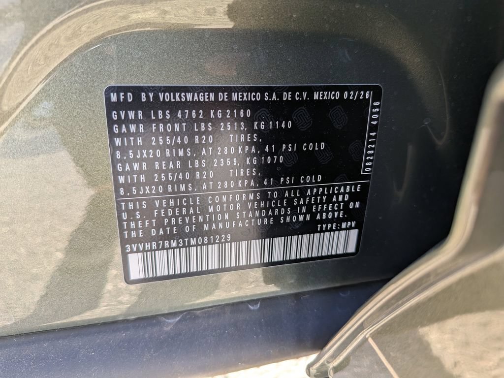 New 2026 Volkswagen Tiguan SE R-Line FWD image 31