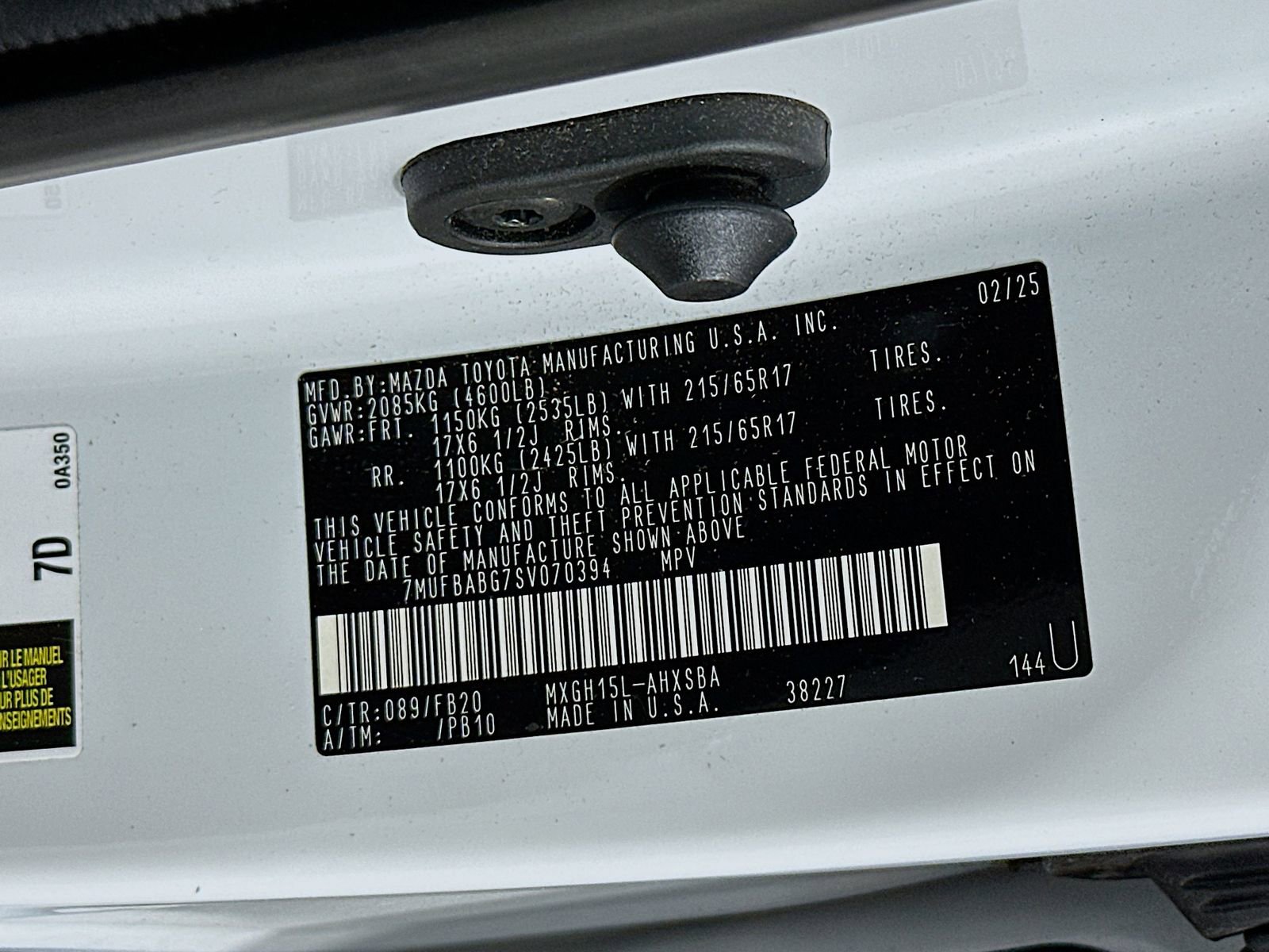 Used 2025 Toyota Corolla Cross AWD Hybrid image 31