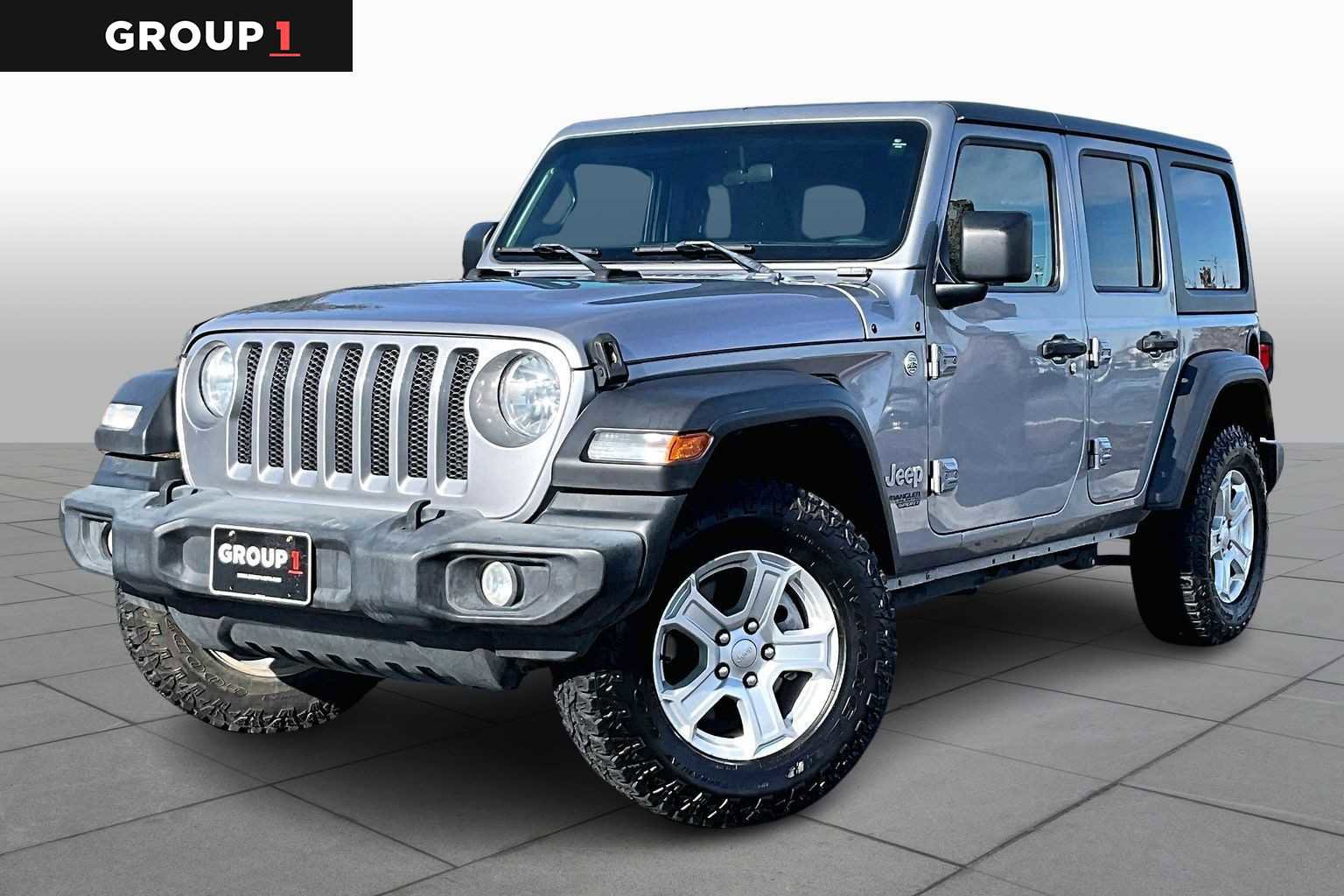 Used 2021 Jeep Wrangler Unlimited Sport image 1