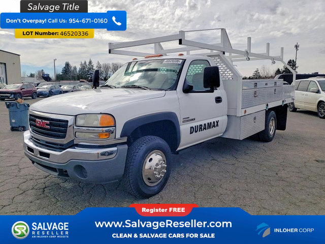 Used 2007 GMC Sierra 3500 W/T w/ Heavy-Duty Power Package