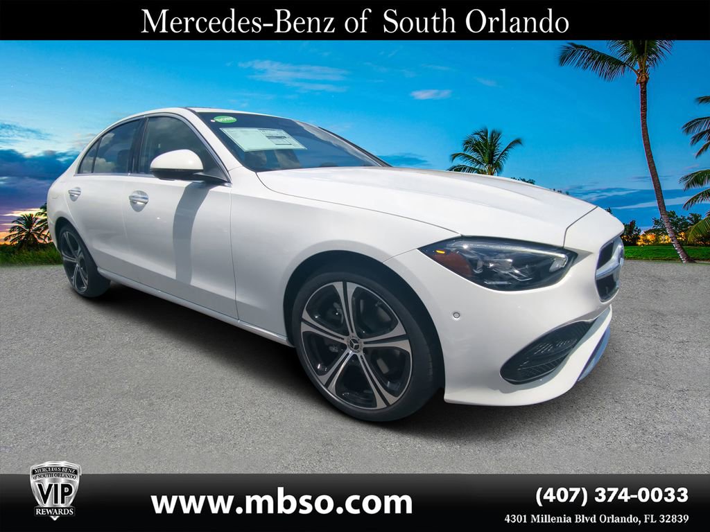 New 2025 Mercedes-Benz C 300 Sedan image 1