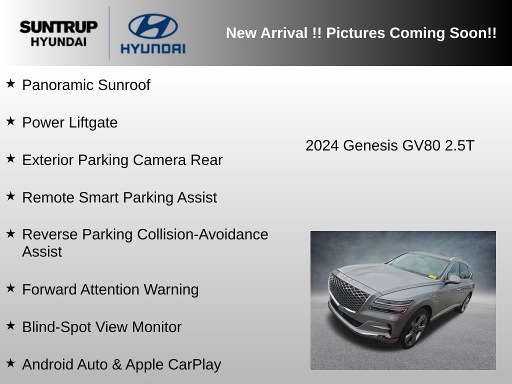 Used 2024 Genesis GV80 2.5T w/ Prestige Package AWD/4WD image 9
