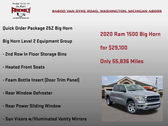 Used 2020 RAM 1500 Big Horn image 5