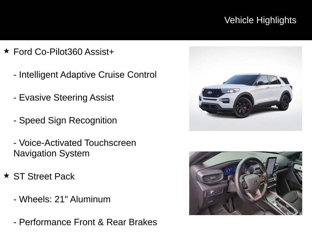 Used 2022 Ford Explorer ST w/ Equipment Group 401A image 11