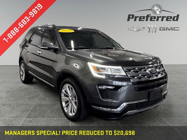 Used 2019 Ford Explorer Limited w/ Class III Trailer Tow Package