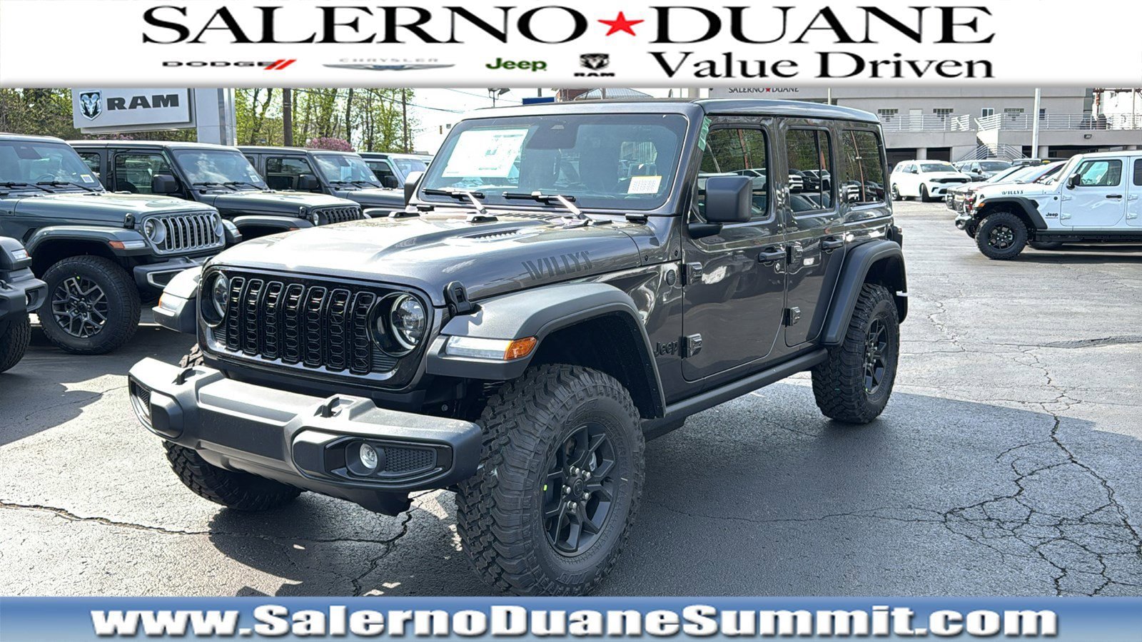 New 2026 Jeep Wrangler Unlimited Sport