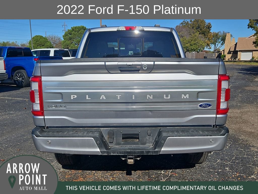 Used 2022 Ford F150 Platinum w/ Equipment Group 701A High image 10
