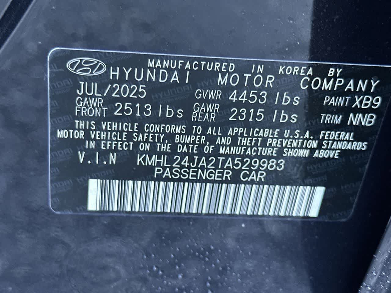 New 2026 Hyundai Sonata SE FWD image 29