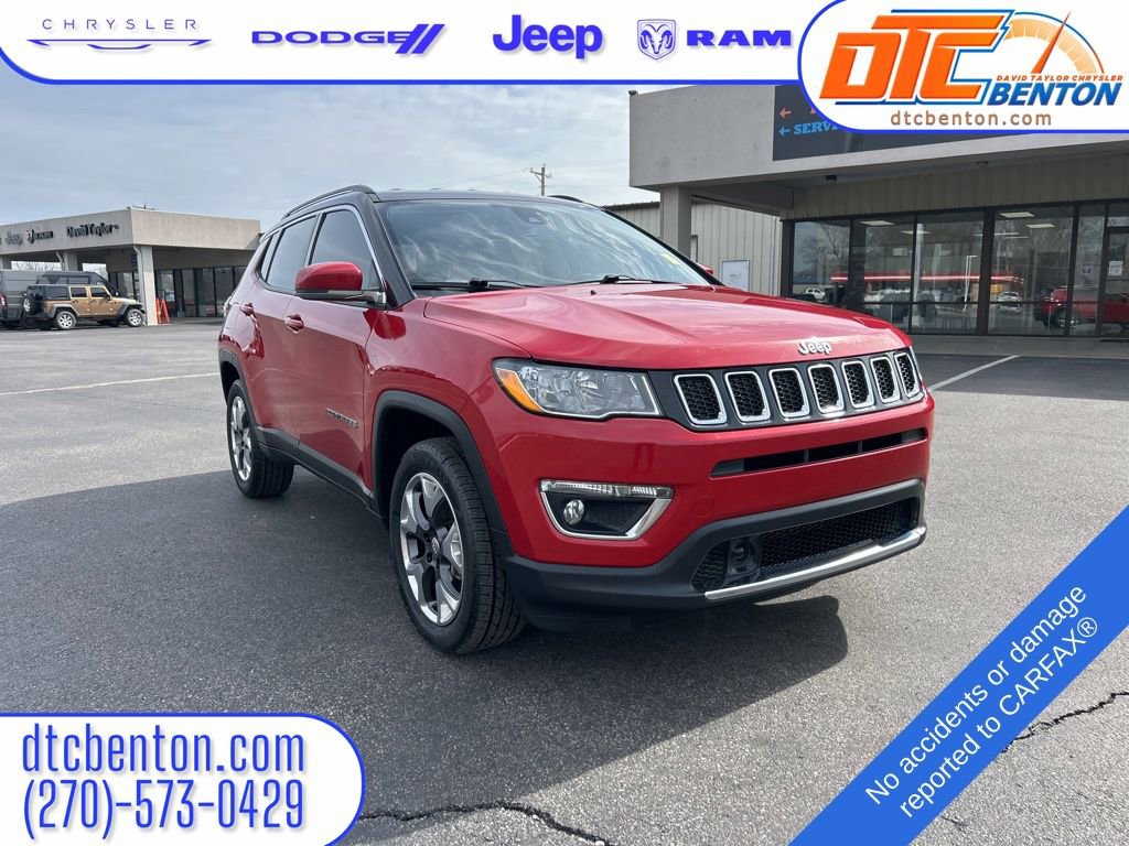 Used 2020 Jeep Compass Limited w/ Advanced Safety Group image 1
