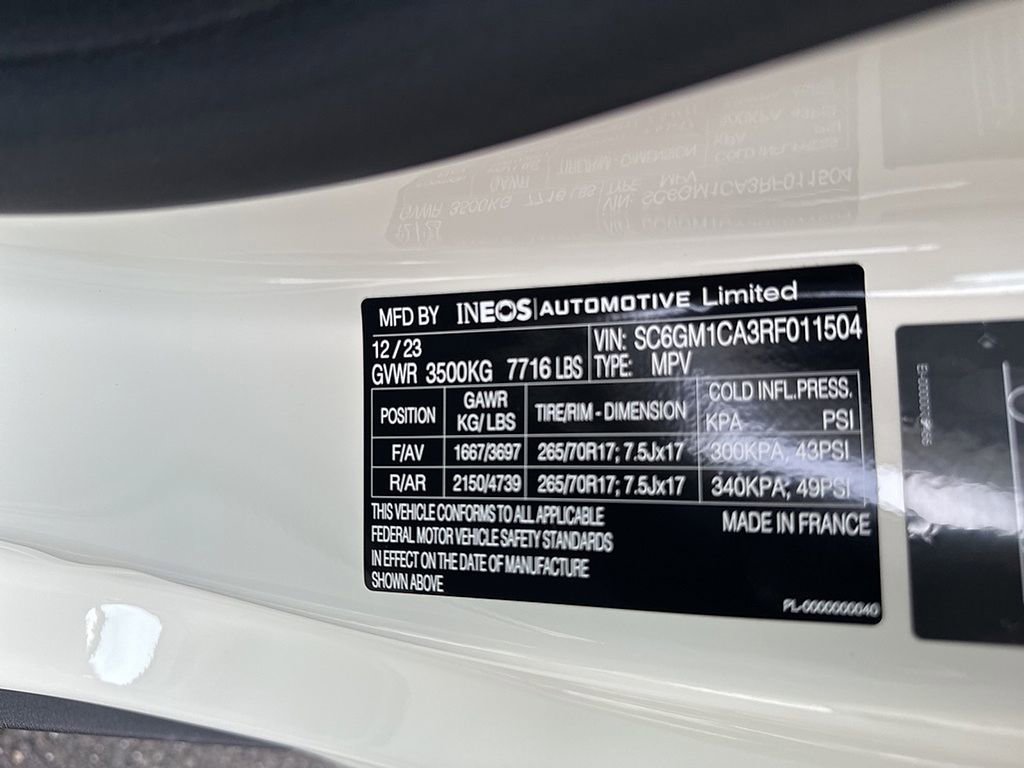 New 2024 INEOS Grenadier image 39