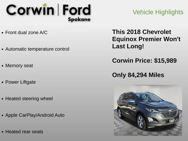 Used 2018 Chevrolet Equinox Premier image 12