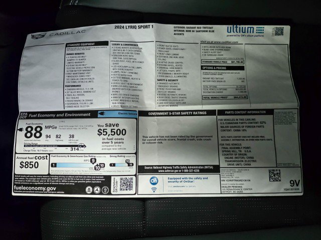 Used 2024 Cadillac Lyriq Sport image 46