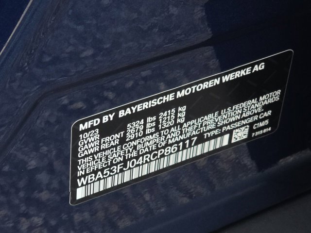 Used 2024 BMW 530i xDrive w/ Convenience Package AWD/4WD image 11