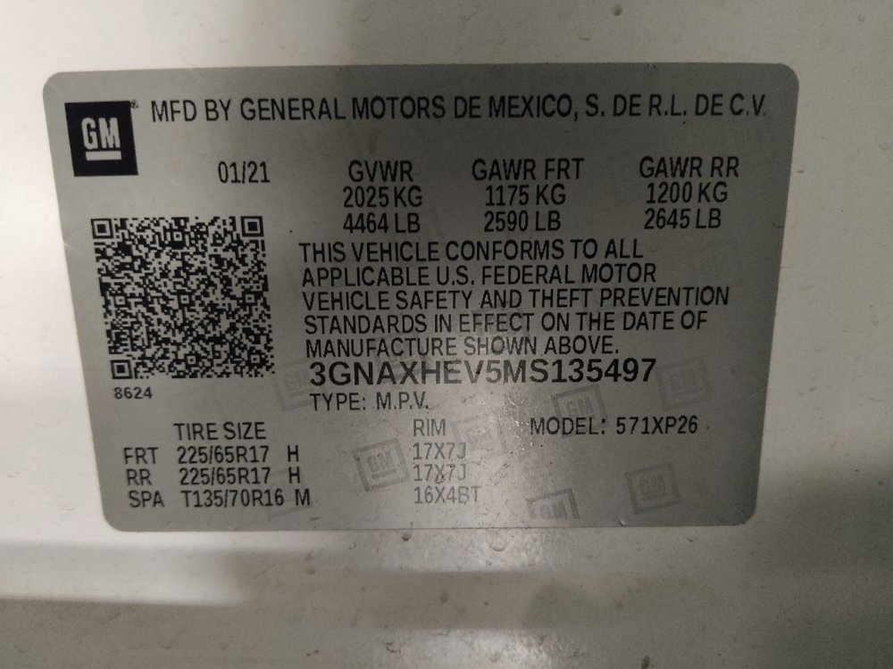 Used 2021 Chevrolet Equinox LS FWD image 33