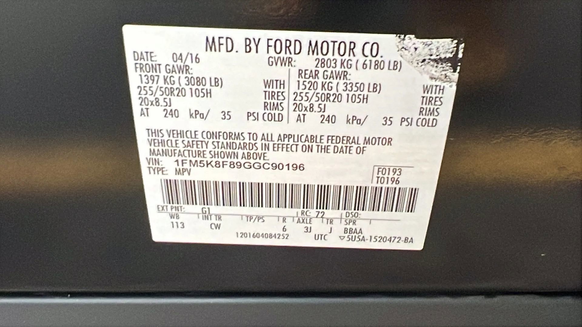 Used 2016 Ford Explorer Limited image 34