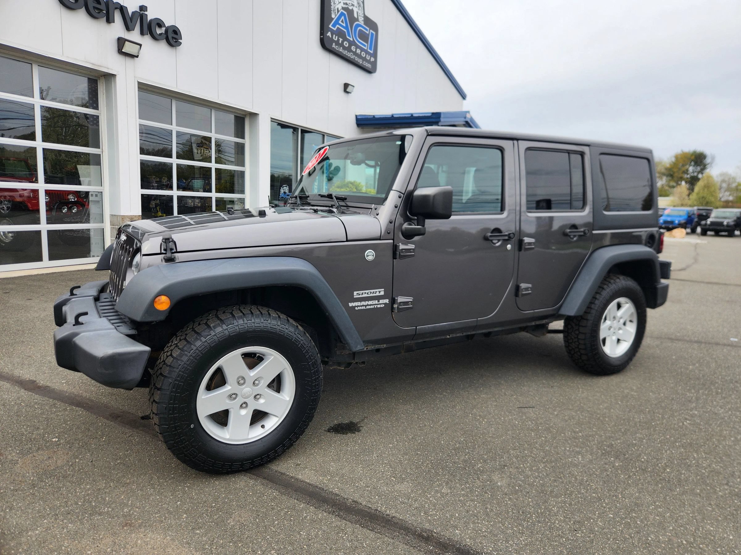 Used 2017 Jeep Wrangler Unlimited Sport w/ Quick Order Package 24S AWD/4WD image 7