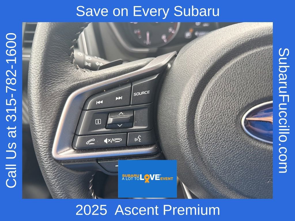 Used 2025 Subaru Ascent Premium image 22