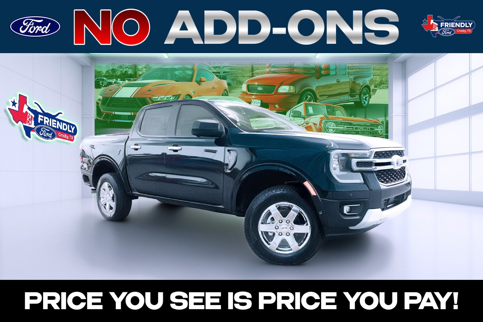 Used 2024 Ford Ranger XLT AWD/4WD image 1