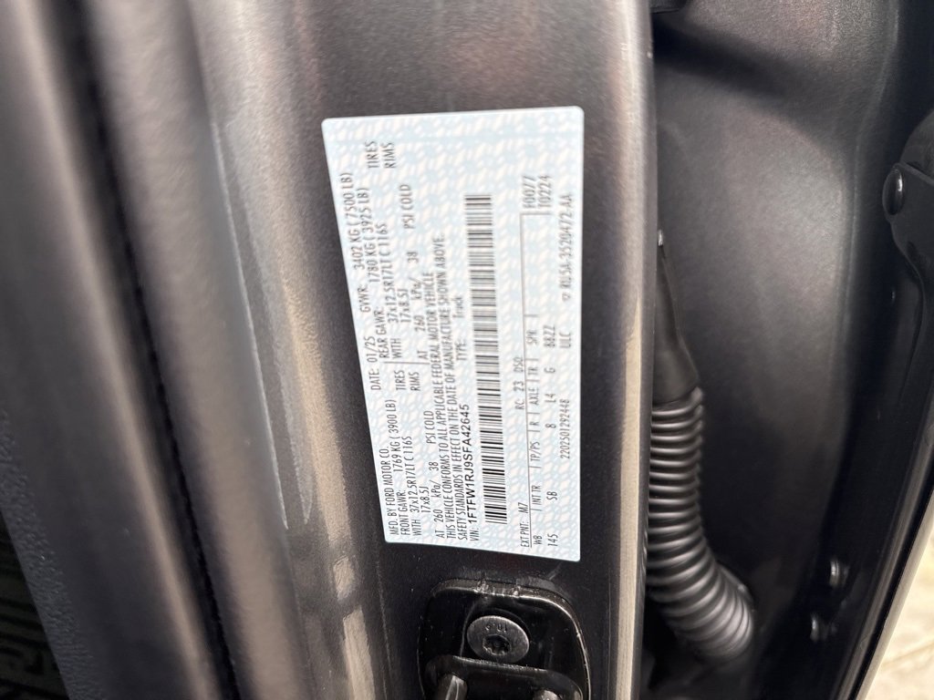 Used 2025 Ford F150 Raptor R w/ Equipment Group 803A Raptor R image 31