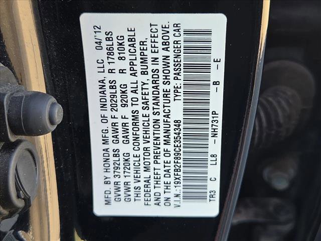 Used 2012 Honda Civic EX image 23