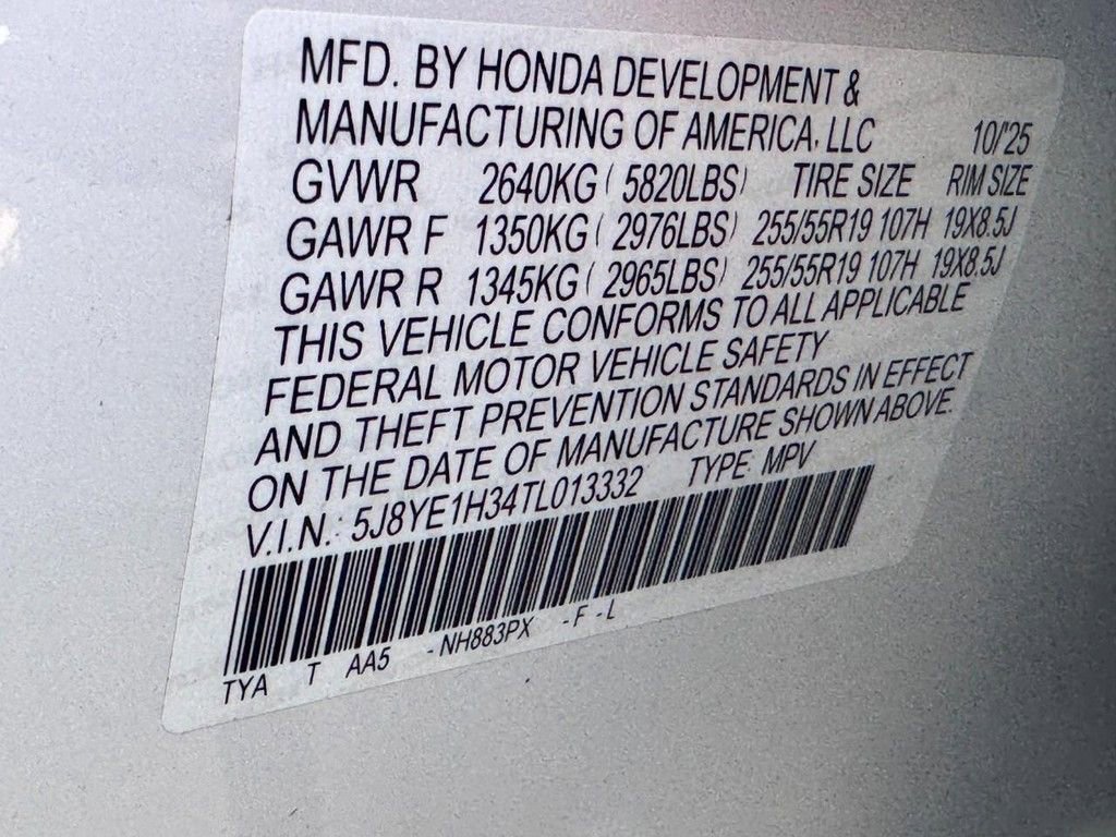 Certified 2026 Acura MDX SH-AWD image 27