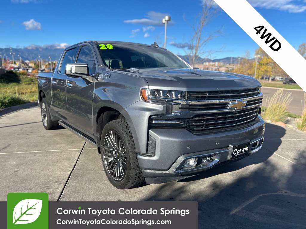 Used 2020 Chevrolet Silverado 1500 High Country w/ Technology Package AWD/4WD 360° Tour