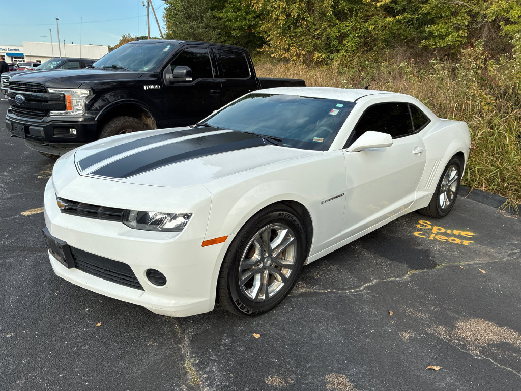 Used 2015 Chevrolet Camaro LS w/ Black Rally Stripe Package RWD image 3