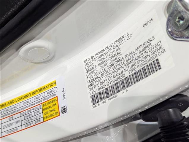 New 2025 Honda Accord SE image 16