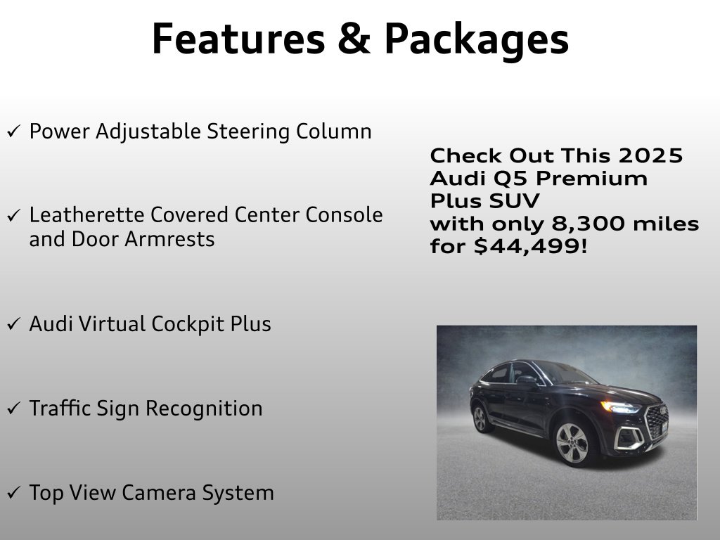Certified 2025 Audi Q5 2.0T Premium Plus w/ Premium Plus Package image 20