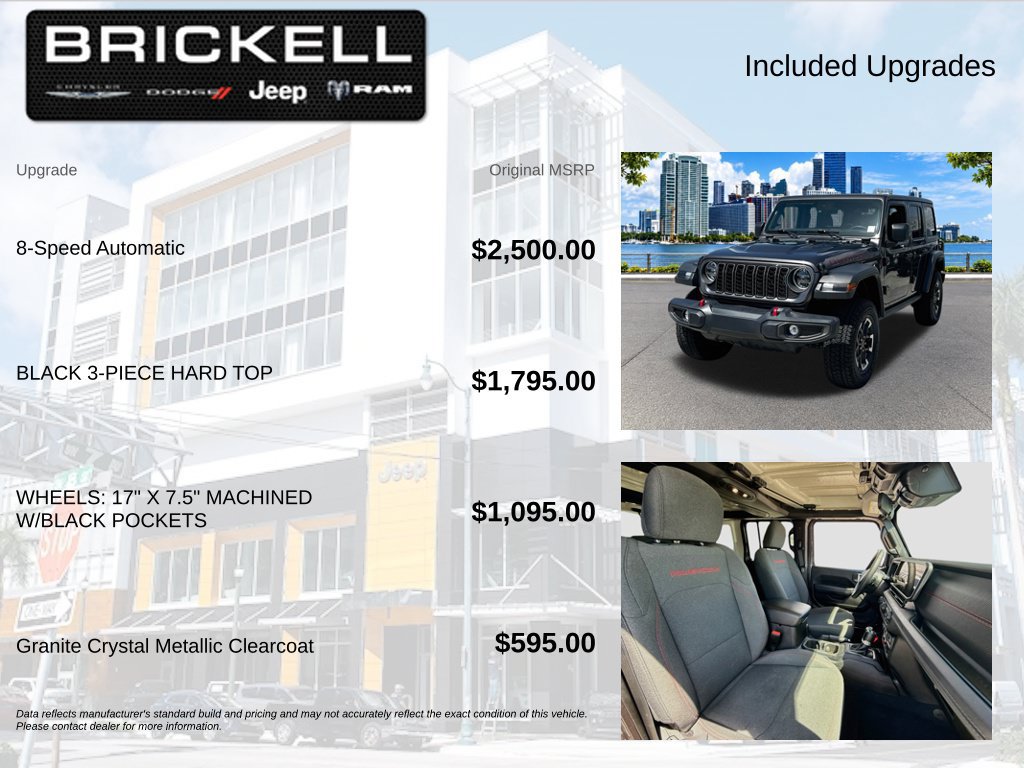 Used 2025 Jeep Wrangler Unlimited Rubicon AWD/4WD image 5