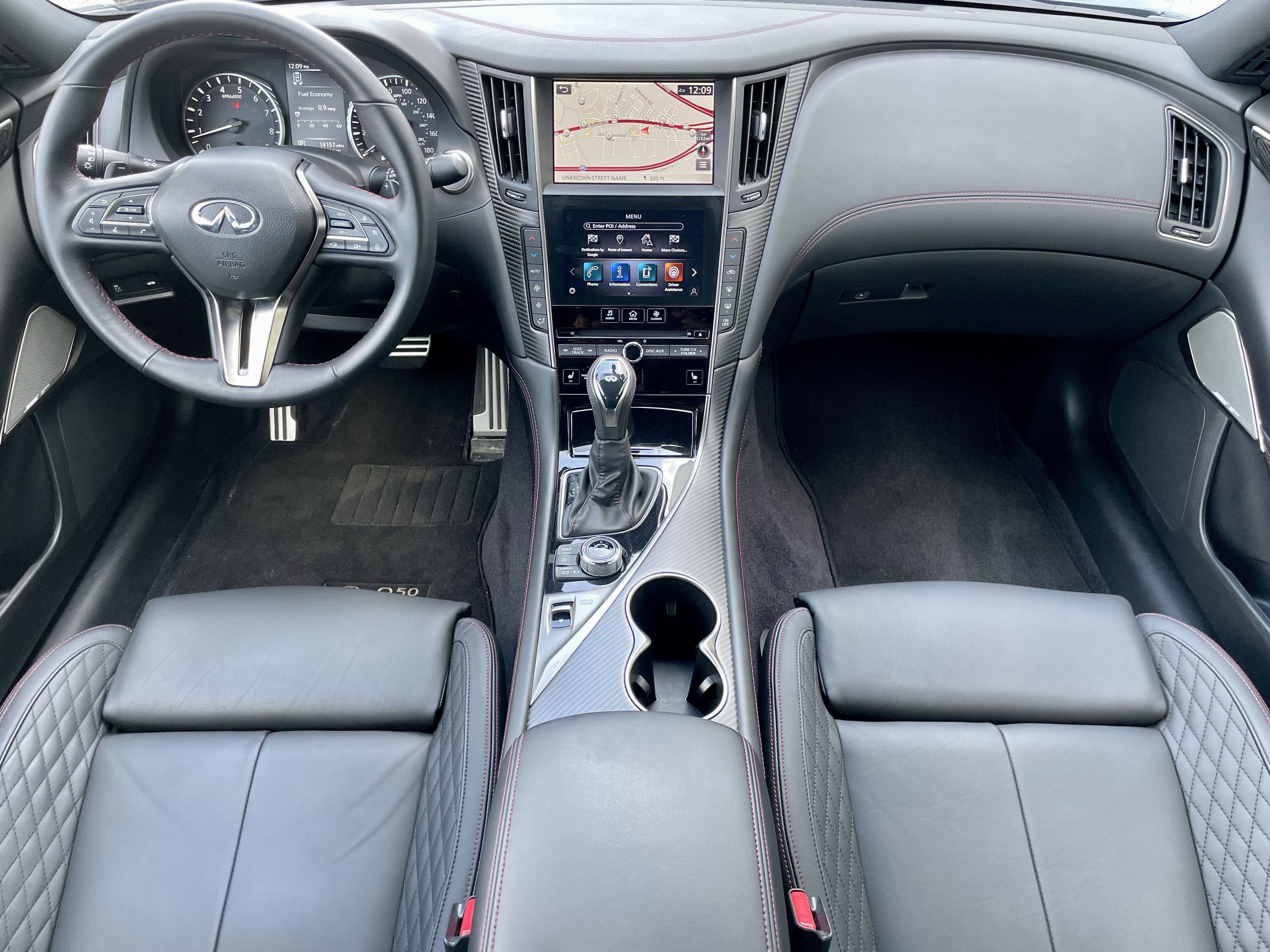 Used 2024 INFINITI Q50 Red Sport 400 image 16