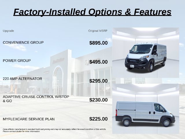 New 2026 RAM ProMaster 1500 w/ Convenience Group FWD image 7
