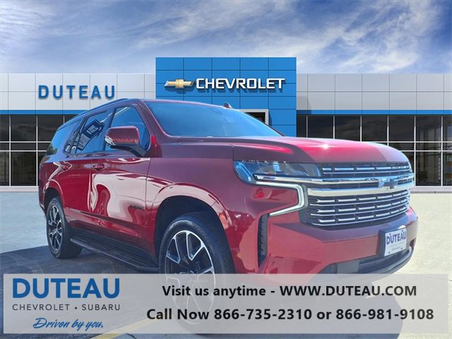 Used 2021 Chevrolet Tahoe RST w/ Rear Media and Nav Package image 1