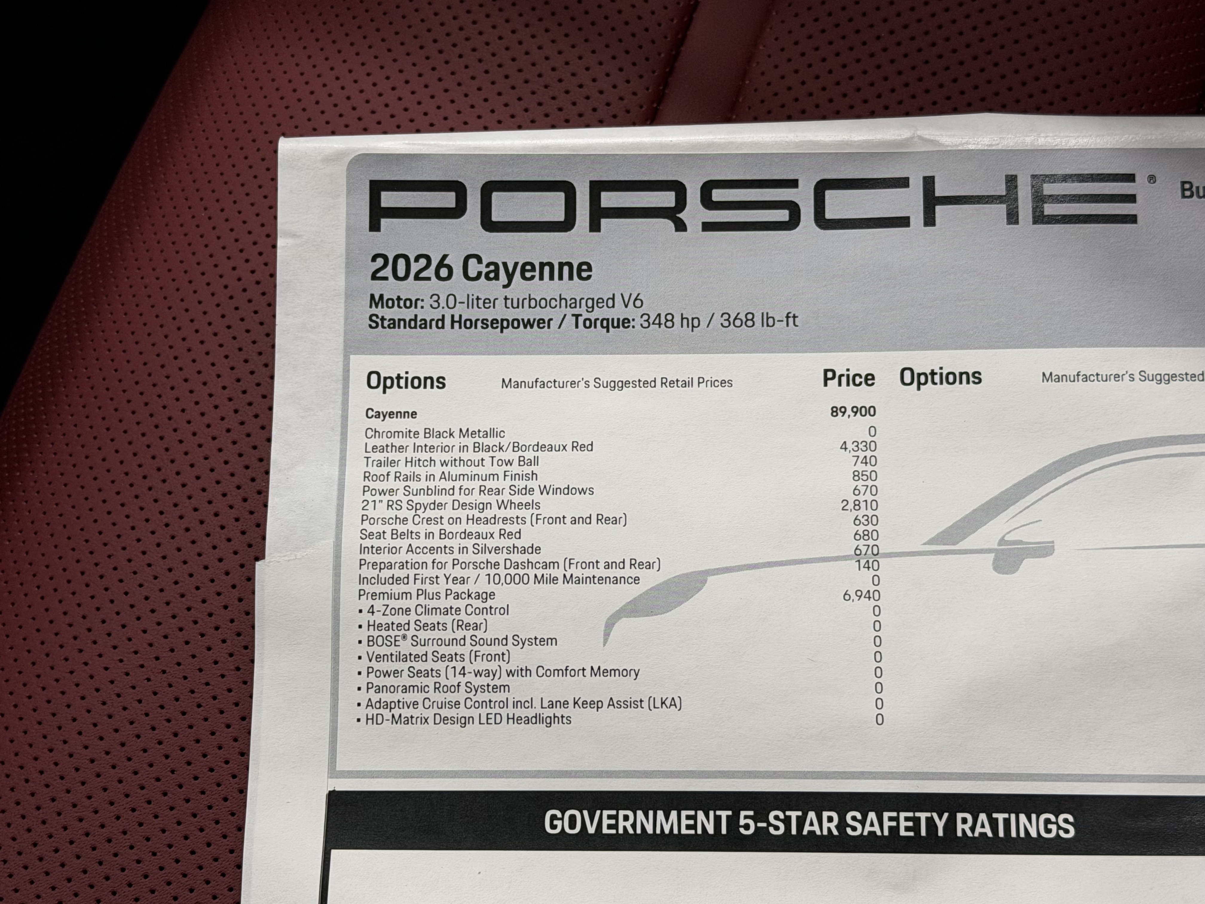 New 2026 Porsche Cayenne AWD/4WD image 58