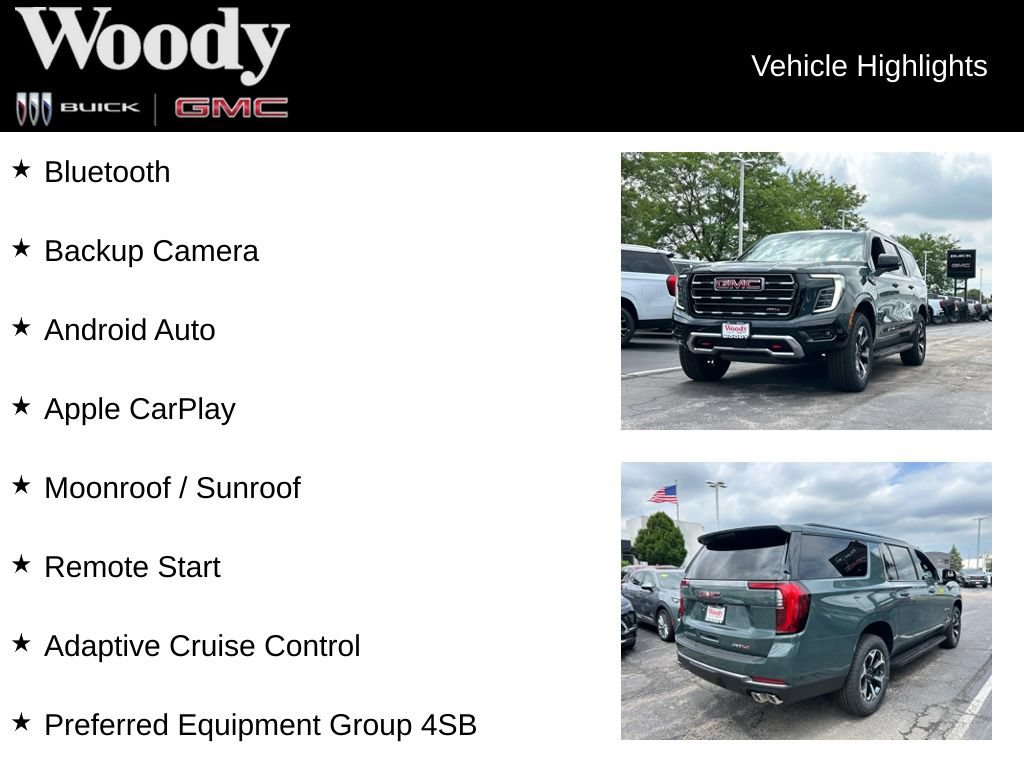 New 2026 GMC Yukon XL AT4 AWD/4WD image 3