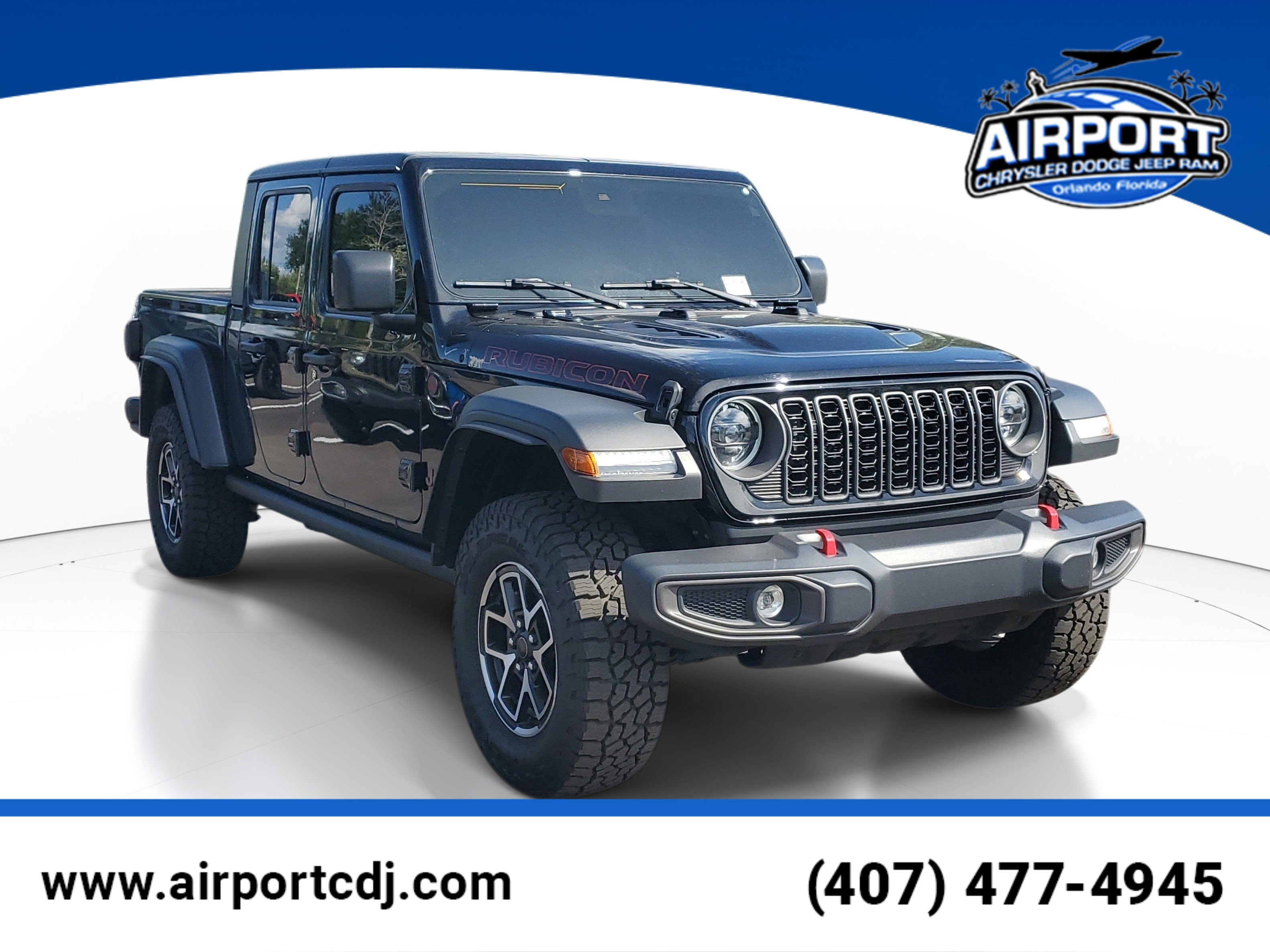 Used 2025 Jeep Gladiator Rubicon w/ Safety Group AWD/4WD image 1