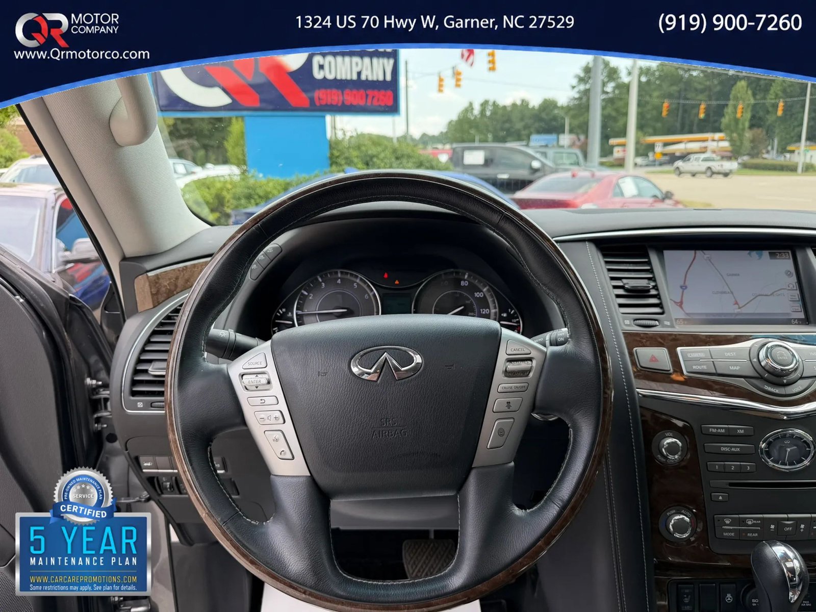 Used 2017 INFINITI QX80 4WD w/ Driver Assistance Package image 14