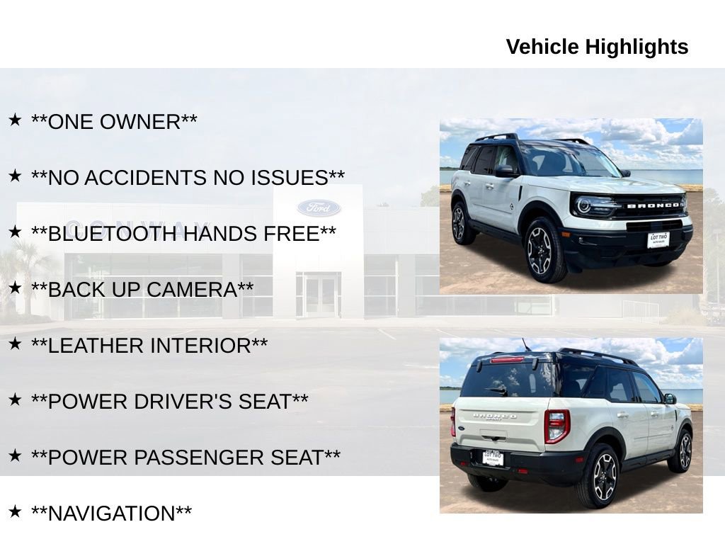 Used 2024 Ford Bronco Sport Outer Banks w/ Tech Package image 6