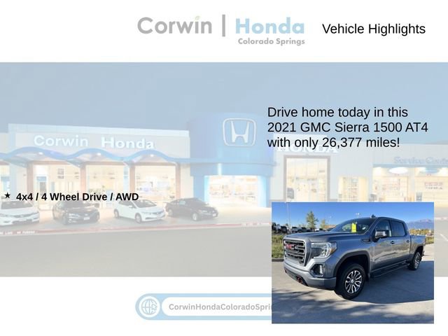 Used 2021 GMC Sierra 1500 AT4 image 7