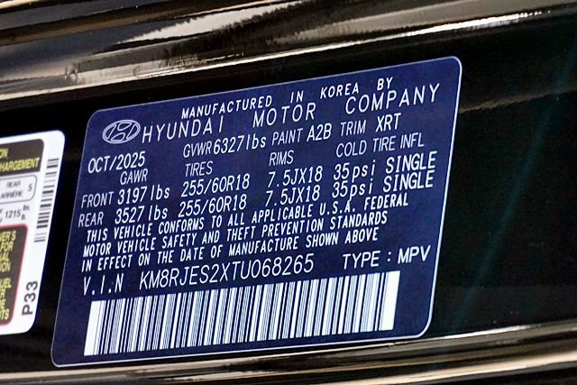 Certified 2026 Hyundai Palisade XRT Pro AWD/4WD image 36