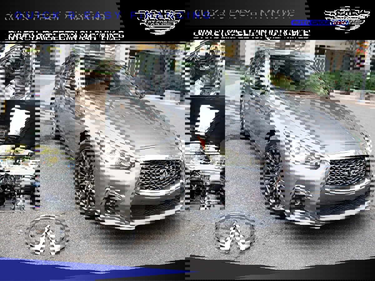 Used 2018 INFINITI Q50 Red Sport 400 w/ Sensory Package (Sport)