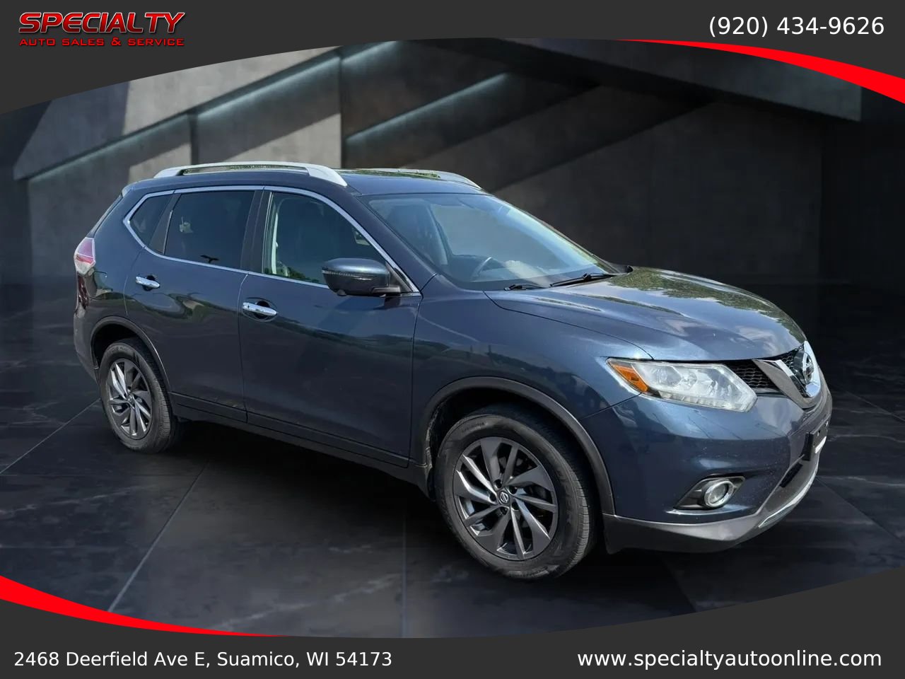Used 2016 Nissan Rogue SL w/ SL Premium Package AWD/4WD image 8
