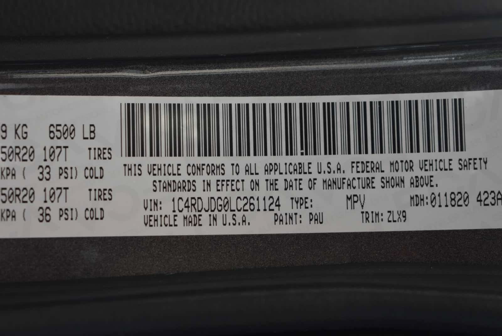 Used 2020 Dodge Durango GT AWD/4WD image 22